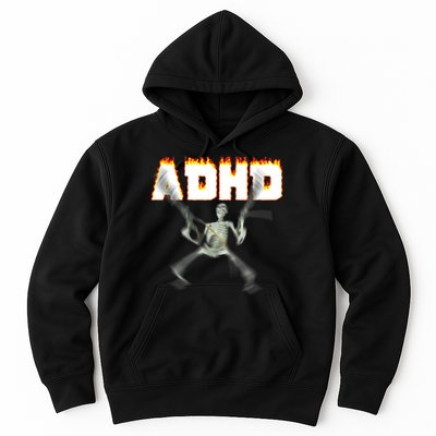 ADHD Skeleton Meme Hoodie