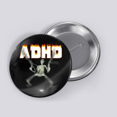 ADHD Skeleton Meme Button