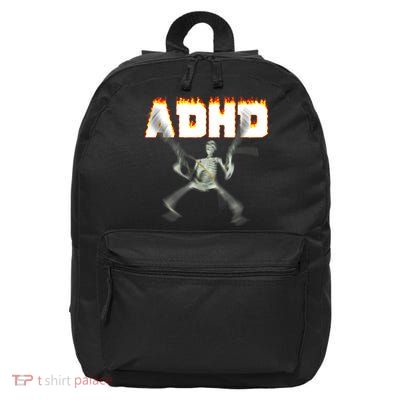 ADHD Skeleton Meme 16 in Basic Backpack