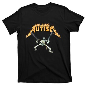 Autism Skeleton Meme Funny T-Shirt