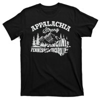 Appalachia Strong Mountain Outdoors Hiking Nc Design T-Shirt