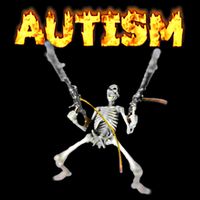 Autism Skeleton Meme Funny Gift Cooling Performance Crew T-Shirt