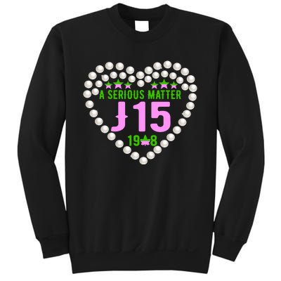 A Serious Matter J15 Founder's Day Pink And Green AKA Sweatshirt