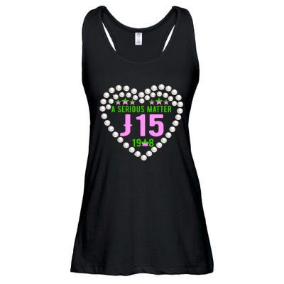 A Serious Matter J15 Founder's Day Pink And Green AKA Ladies Essential Flowy Tank