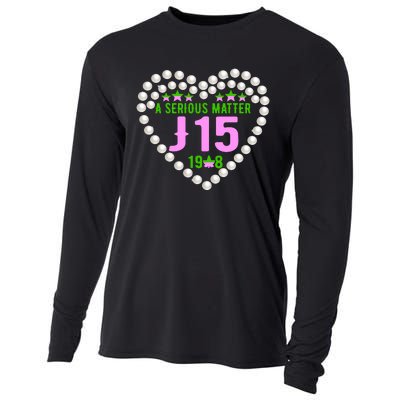 A Serious Matter J15 Founder's Day Pink And Green AKA Cooling Performance Long Sleeve Crew