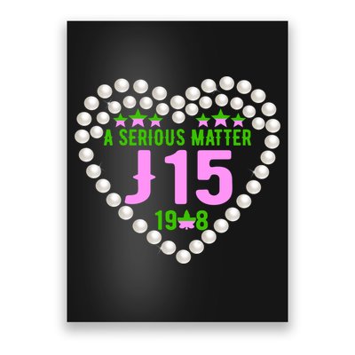 A Serious Matter J15 Founder's Day Pink And Green AKA Poster