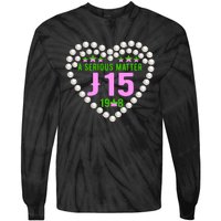 A Serious Matter J15 Founder's Day Pink And Green AKA Tie-Dye Long Sleeve Shirt