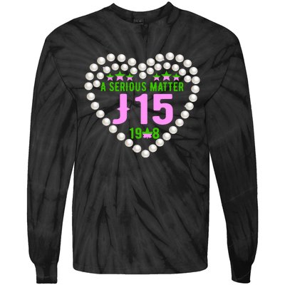 A Serious Matter J15 Founder's Day Pink And Green AKA Tie-Dye Long Sleeve Shirt