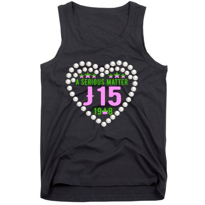 A Serious Matter J15 Founder's Day Pink And Green AKA Tank Top