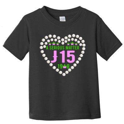 A Serious Matter J15 Founder's Day Pink And Green AKA Toddler T-Shirt