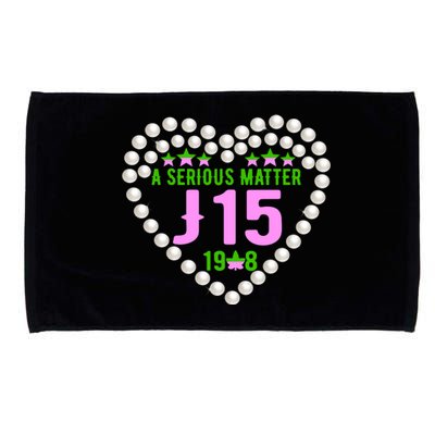 A Serious Matter J15 Founder's Day Pink And Green AKA Microfiber Hand Towel