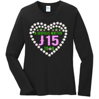 A Serious Matter J15 Founder's Day Pink And Green AKA Ladies Long Sleeve Shirt