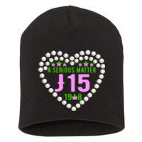 A Serious Matter J15 Founder's Day Pink And Green AKA Short Acrylic Beanie