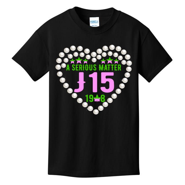 A Serious Matter J15 Founder's Day Pink And Green AKA Kids T-Shirt