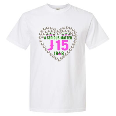 A Serious Matter J15 Founder's Day Pink And Green AKA Garment-Dyed Heavyweight T-Shirt