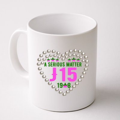 A Serious Matter J15 Founder's Day Pink And Green AKA Coffee Mug