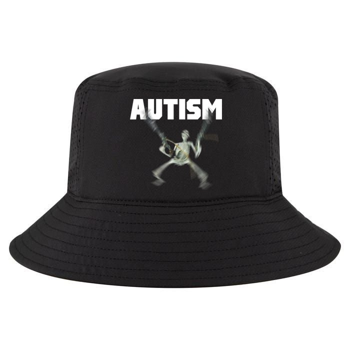 Autism Skeleton Meme Cool Comfort Performance Bucket Hat