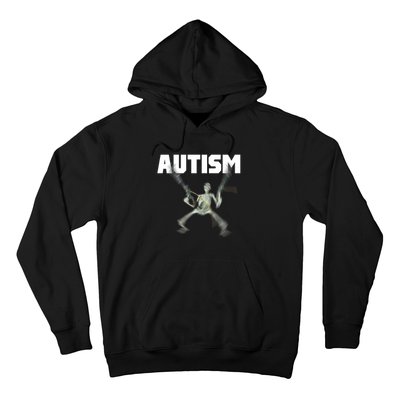 Autism Skeleton Meme Hoodie