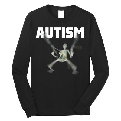 Autism Skeleton Meme Long Sleeve Shirt