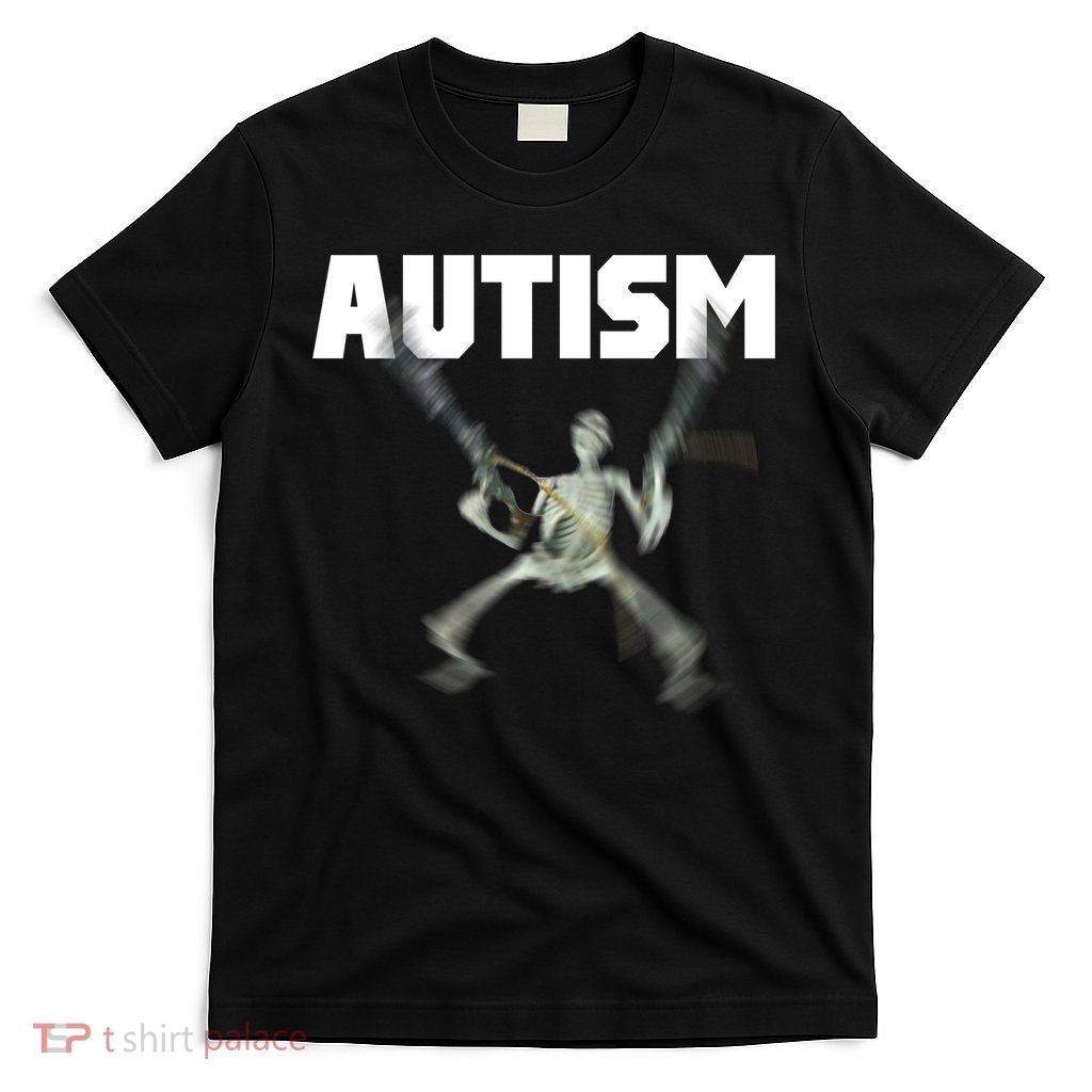 Autism Skeleton Meme T-Shirt