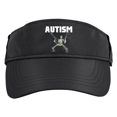 Autism Skeleton Meme Adult Drive Performance Visor
