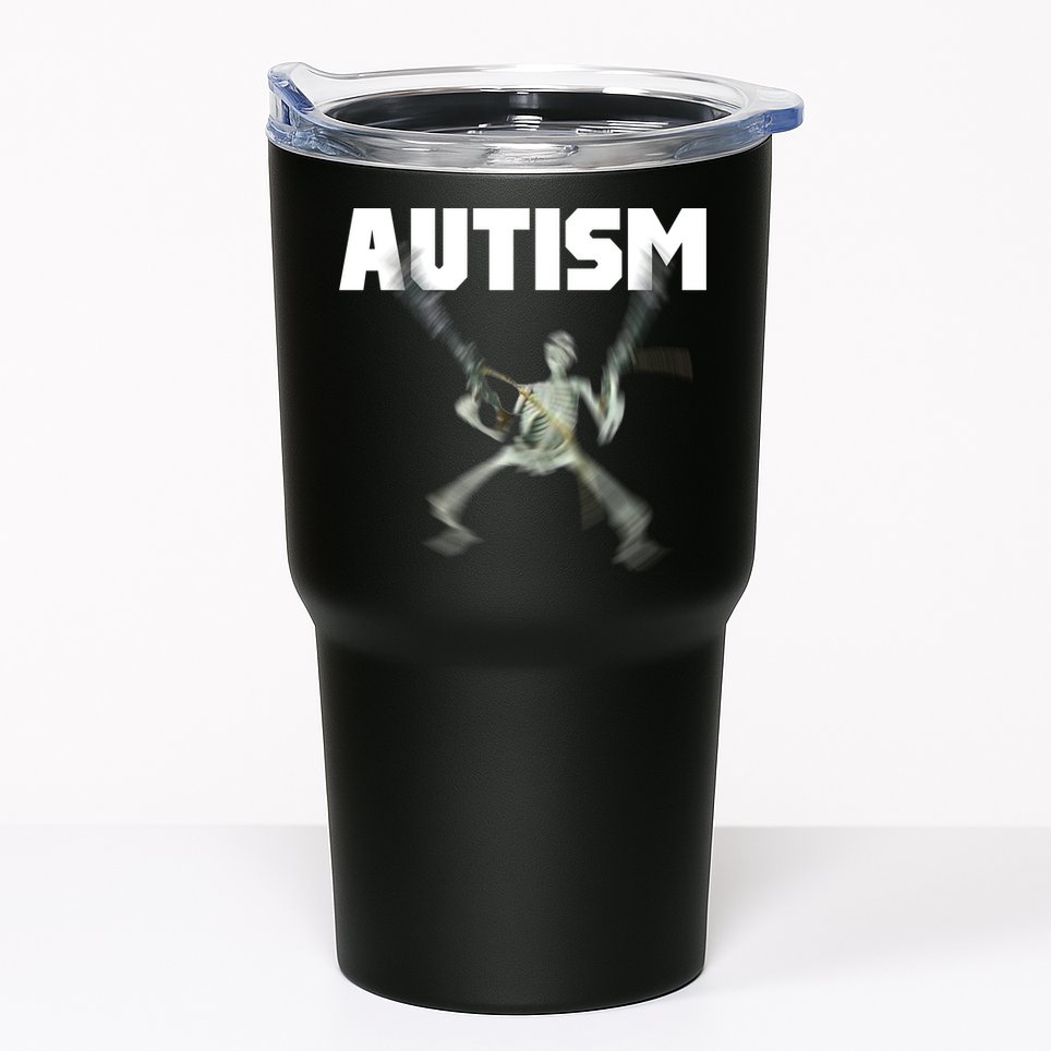 Autism Skeleton Meme Tumbler