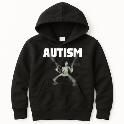 Autism Skeleton Meme Kids Hoodie