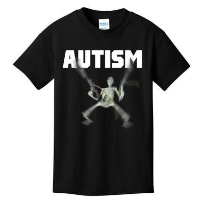 Autism Skeleton Meme Kids T-Shirt