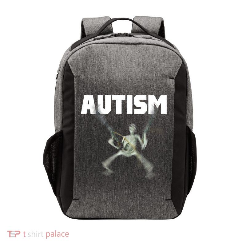 Autism Skeleton Meme Vector Backpack