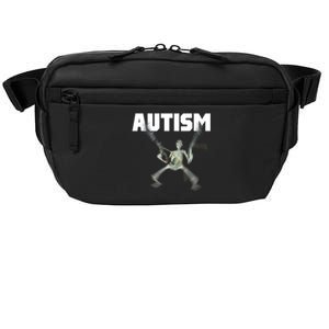 Autism Skeleton Meme Crossbody Pack