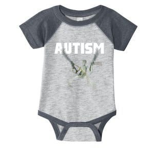 Autism Skeleton Meme Infant Baby Jersey Bodysuit