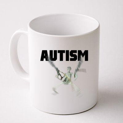 Autism Skeleton Meme Coffee Mug