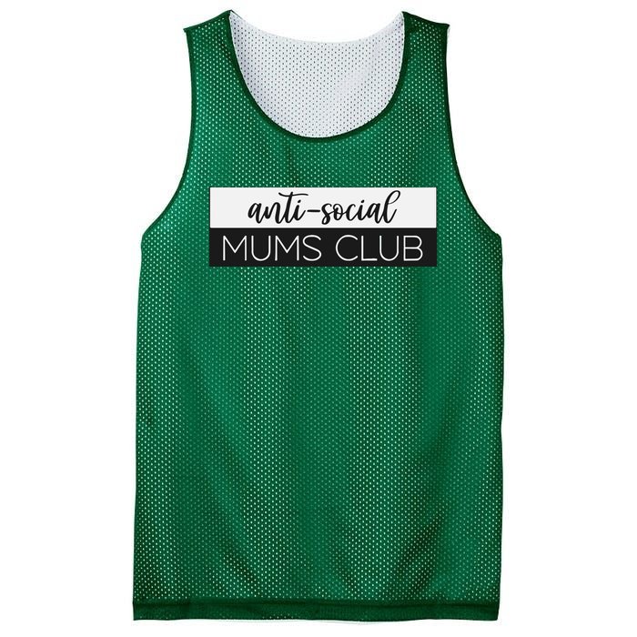 Anti Social Mums Club Mesh Reversible Basketball Jersey Tank