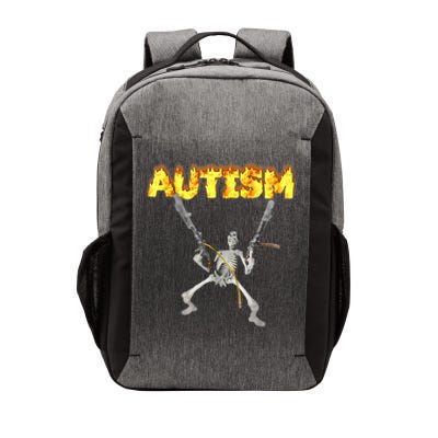 Autism Skeleton Meme Funny Vector Backpack