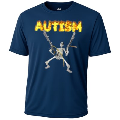 Autism Skeleton Meme Funny Performance Shirt