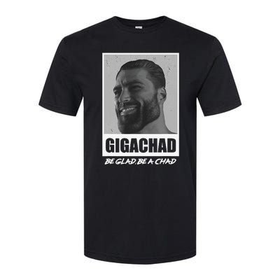 Average Sigma Male GigaChad Meme Softstyle® CVC T-Shirt