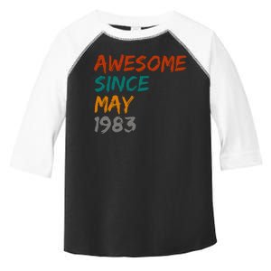 Awesome Since May 1983 Toddler Fine Jersey T-Shirt