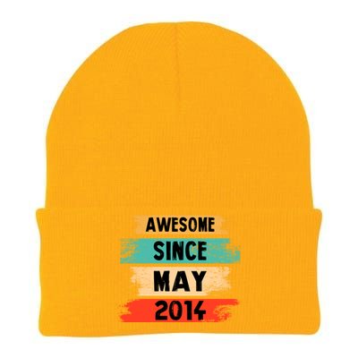 Awesome Since March 2014 Vintage 8 Gift Knit Cap Winter Beanie