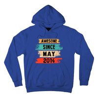 Awesome Since March 2014 Vintage 8 Gift Hoodie