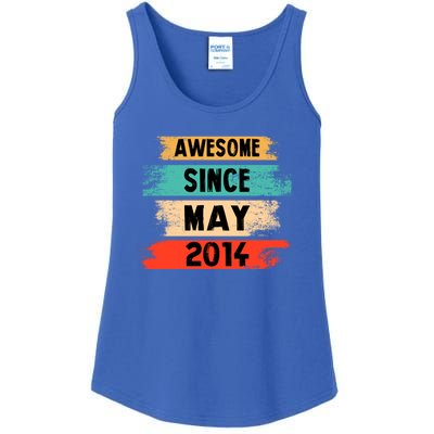 Awesome Since March 2014 Vintage 8 Gift Ladies Essential Tank