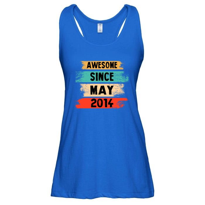 Awesome Since March 2014 Vintage 8 Gift Ladies Essential Flowy Tank