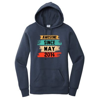 Awesome Since March 2014 Vintage 8 Gift Women's Pullover Hoodie