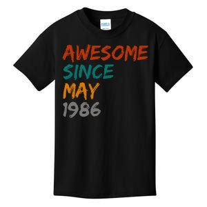 Awesome Since May 1986 Kids T-Shirt