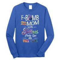 Aquarius Symbole Mom With Tattoos Pretty Eyes Thick Thighs Great Gift Long Sleeve Shirt