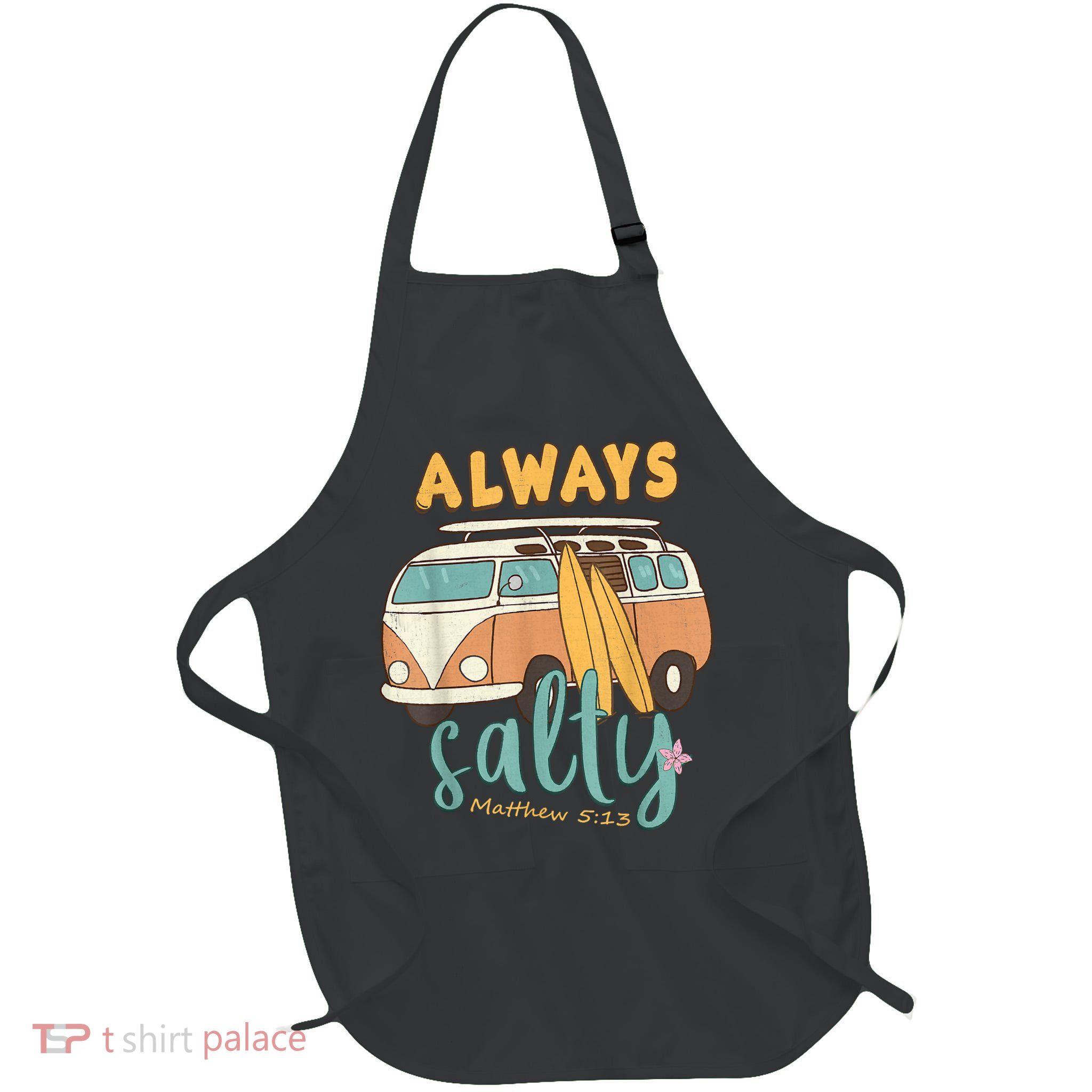Always Salty Matthew 513 Full-Length Apron With Pockets