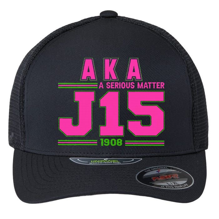 A Serious Matter J15 FounderS Day And Green Aka Flexfit Unipanel Trucker Cap