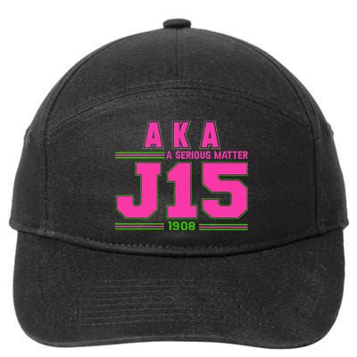 A Serious Matter J15 FounderS Day And Green Aka 7-Panel Snapback Hat