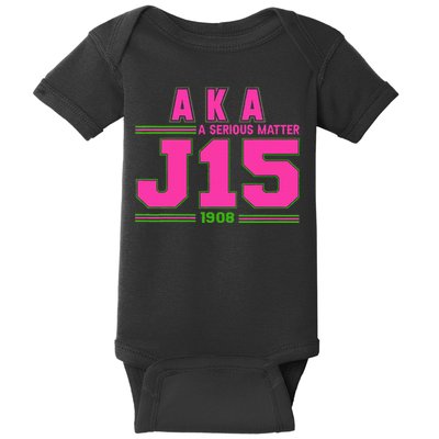 A Serious Matter J15 FounderS Day And Green Aka Baby Bodysuit