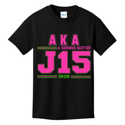A Serious Matter J15 FounderS Day And Green Aka Kids T-Shirt