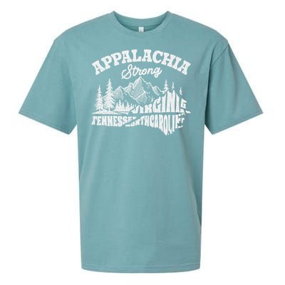 Appalachia Strong Mountain Outdoors Hiking Nc Sueded Cloud Jersey T-Shirt